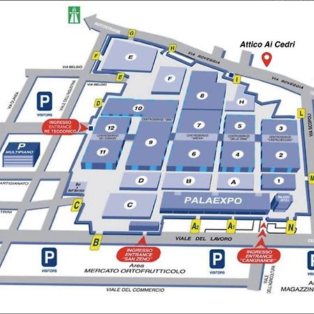 Attico Ai Cedri Lägenhet Verona Exteriör bild